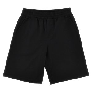 Logo patch Bermuda shorts