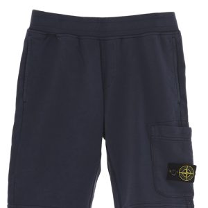 Cargo badge logo bermuda shorts