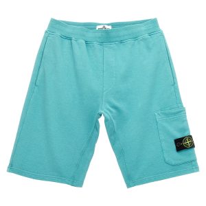 Cargo badge logo bermuda shorts