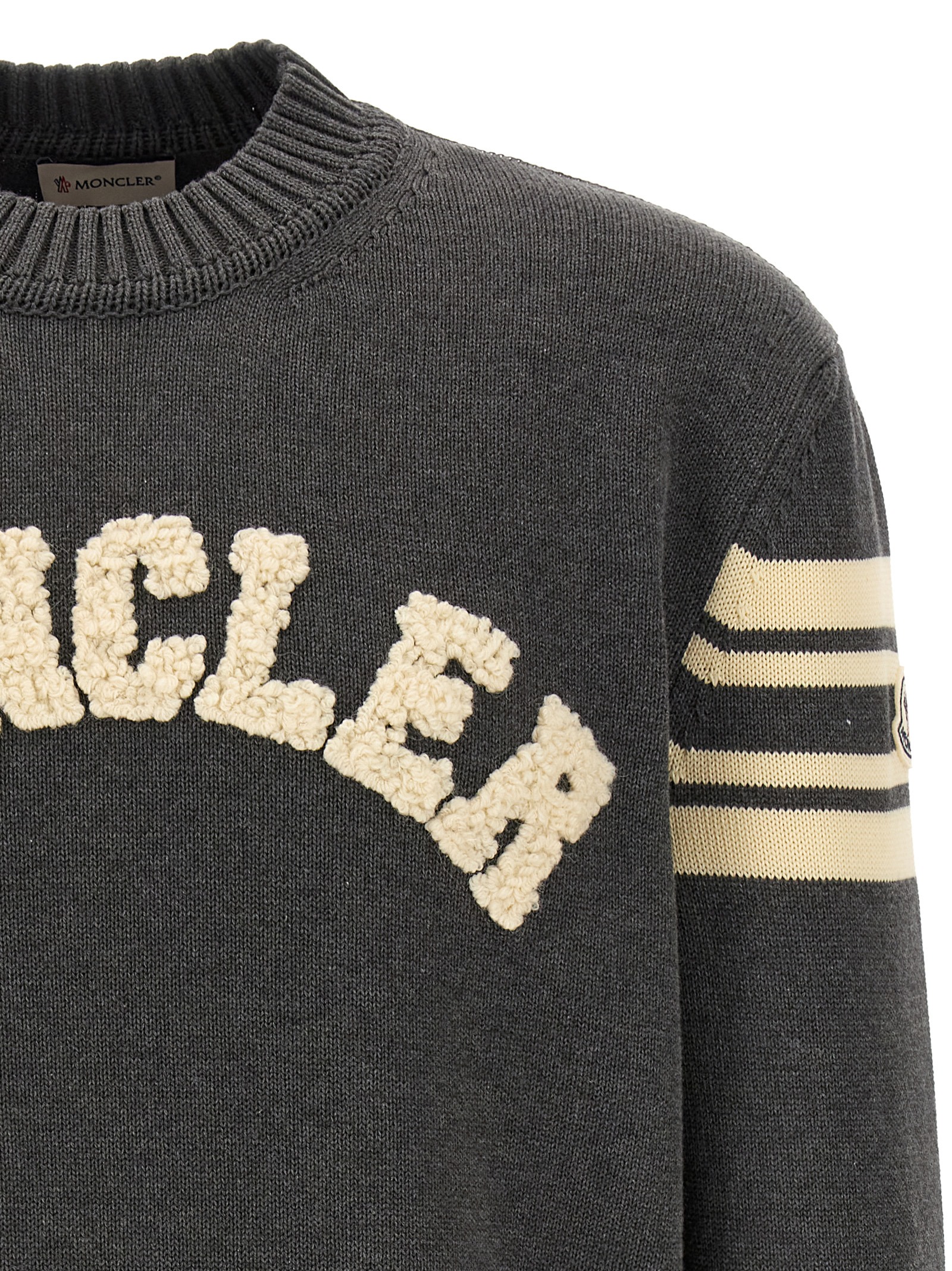 Bouclé logo sweater - immagine 3