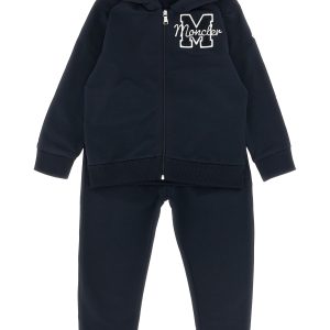 3D logo embroidery sweatshirt + joggers