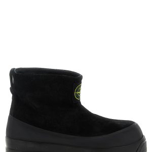Suede ankle boots