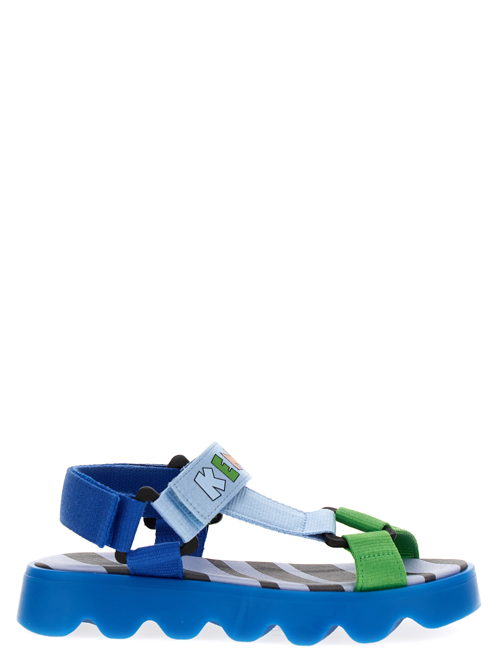 Logo band sandals