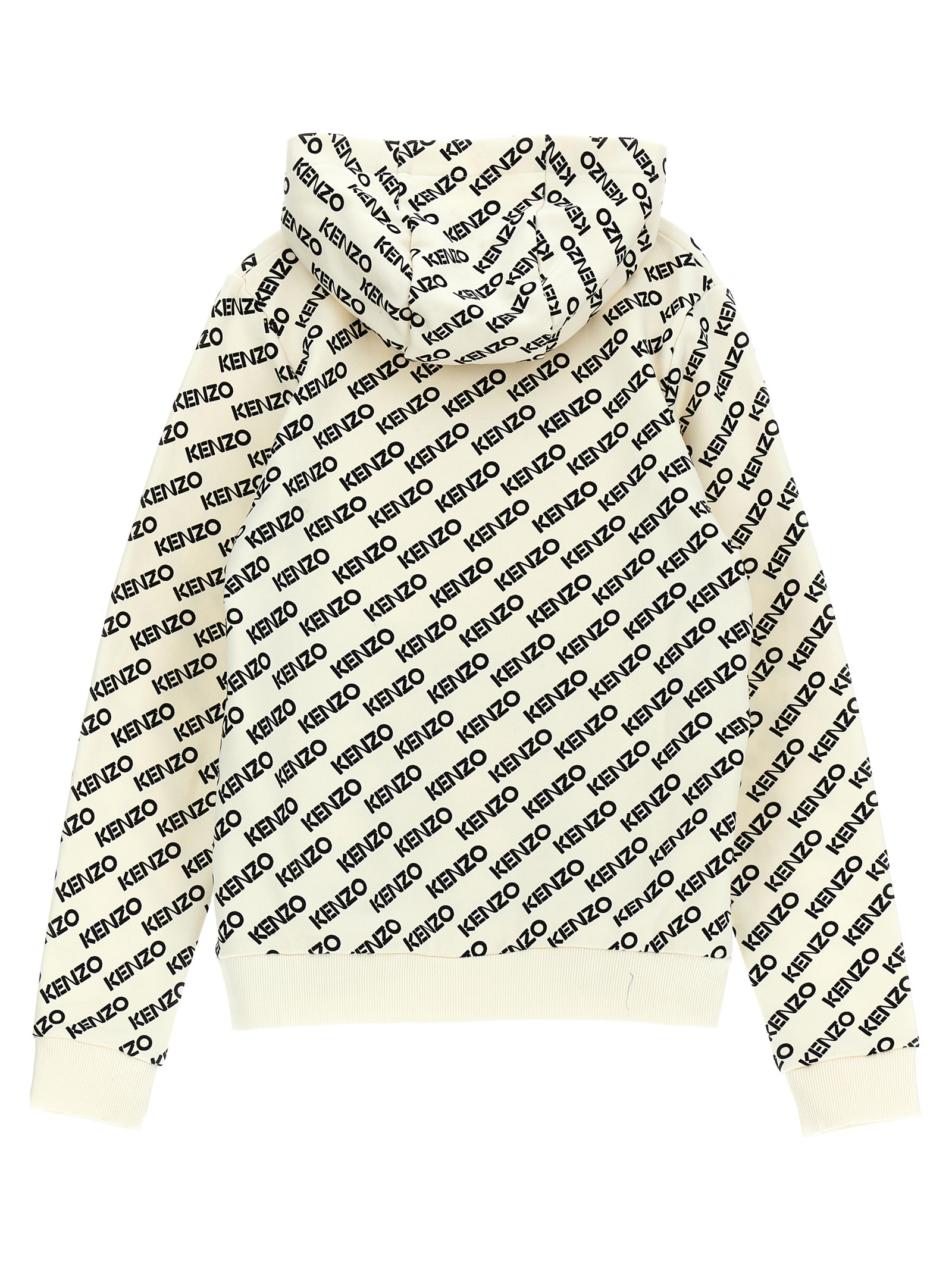 Logo print hoodie - immagine 2