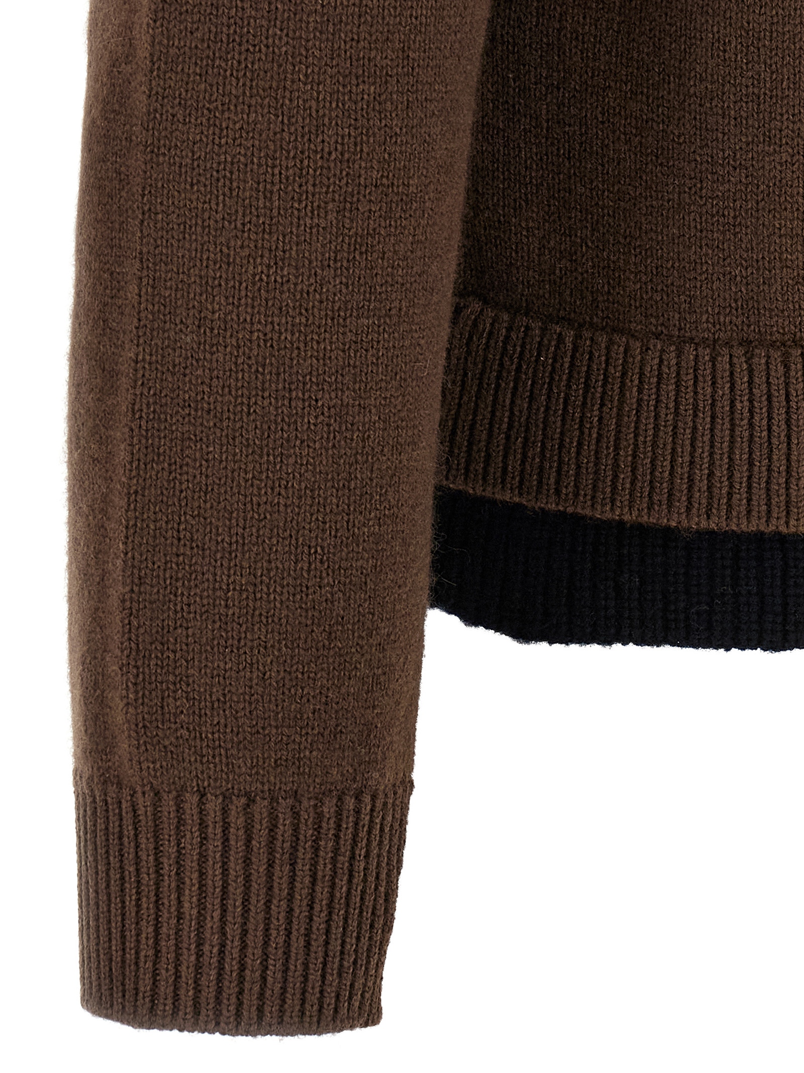 'Contrast Layered' cardigan - immagine 4