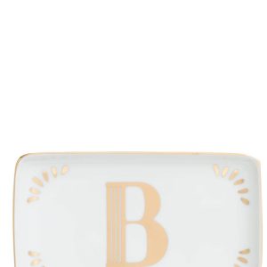 Rectangular letter 'B' valet tray