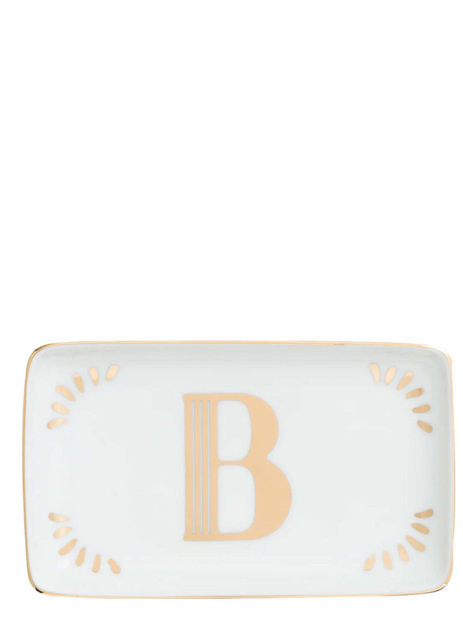 Rectangular letter 'B' valet tray