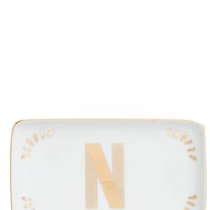 Rectangular letter 'N' valet tray