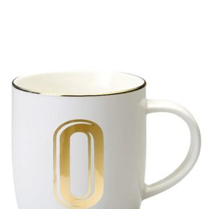 Mug letter 'O' ⌀ 8.6 cm
