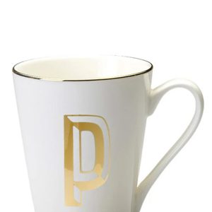 Cup letter 'P'