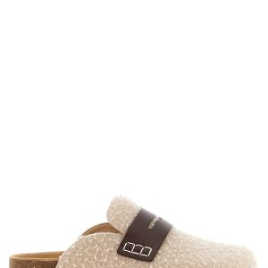 'Felt Loafer' mules