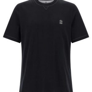 Logo embroidery t-shirt