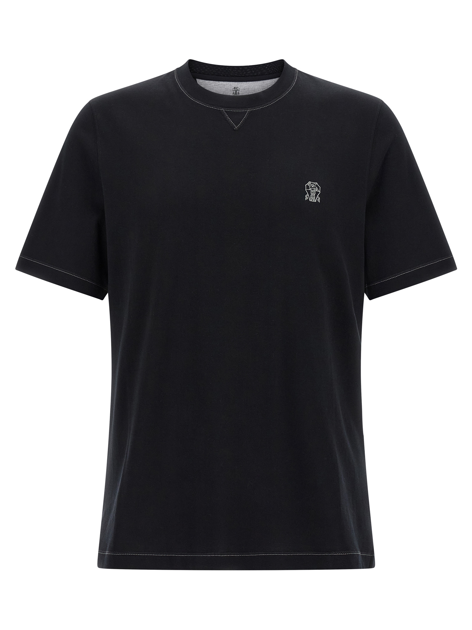 Logo embroidery t-shirt