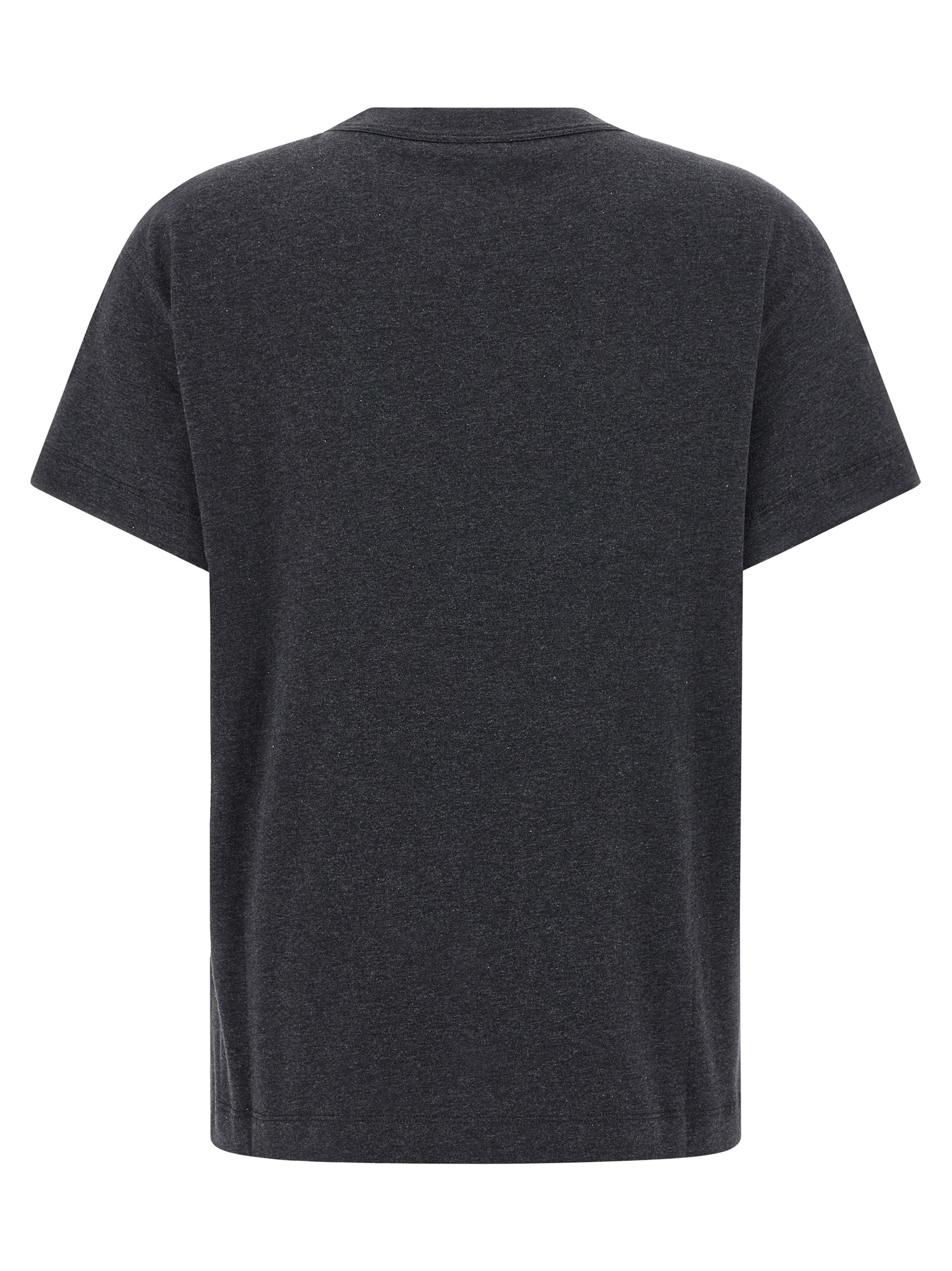 'Dazzling Chalk Stripe Embroidery' T-shirt - immagine 2