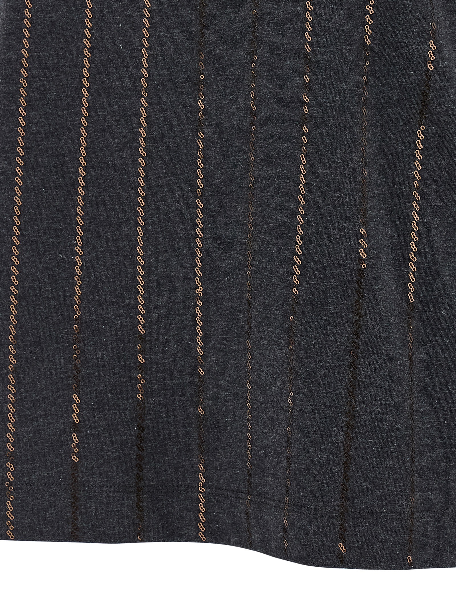 'Dazzling Chalk Stripe Embroidery' T-shirt - immagine 4