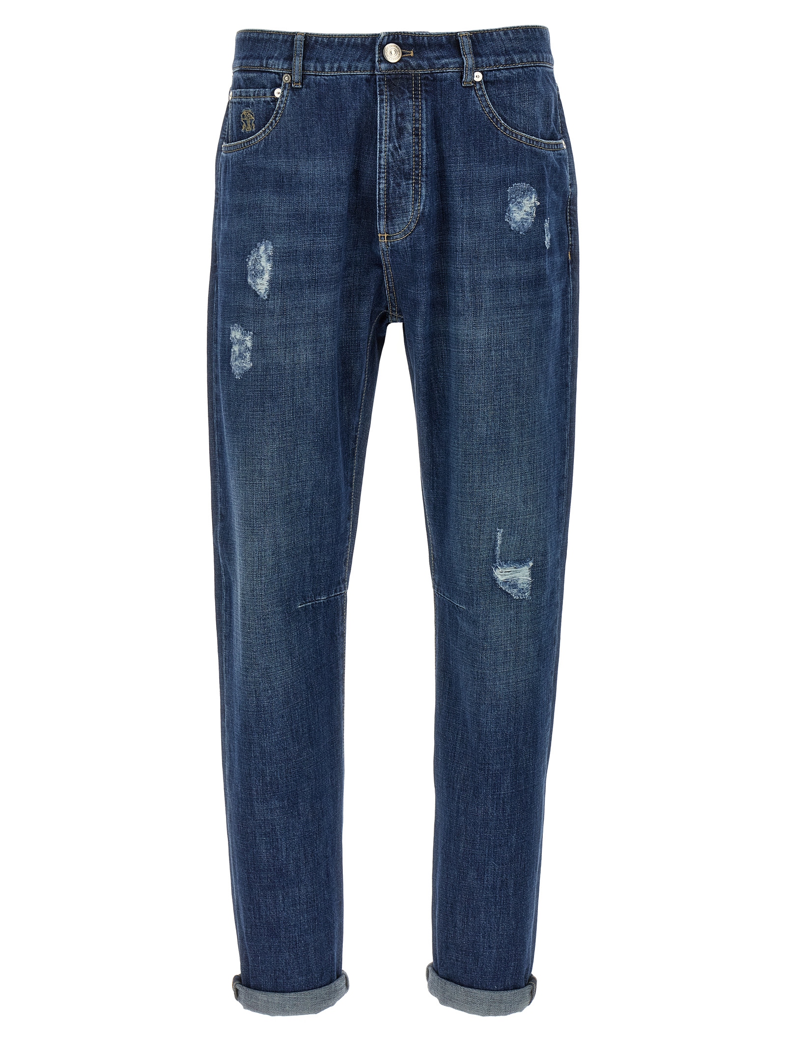 Used effect jeans
