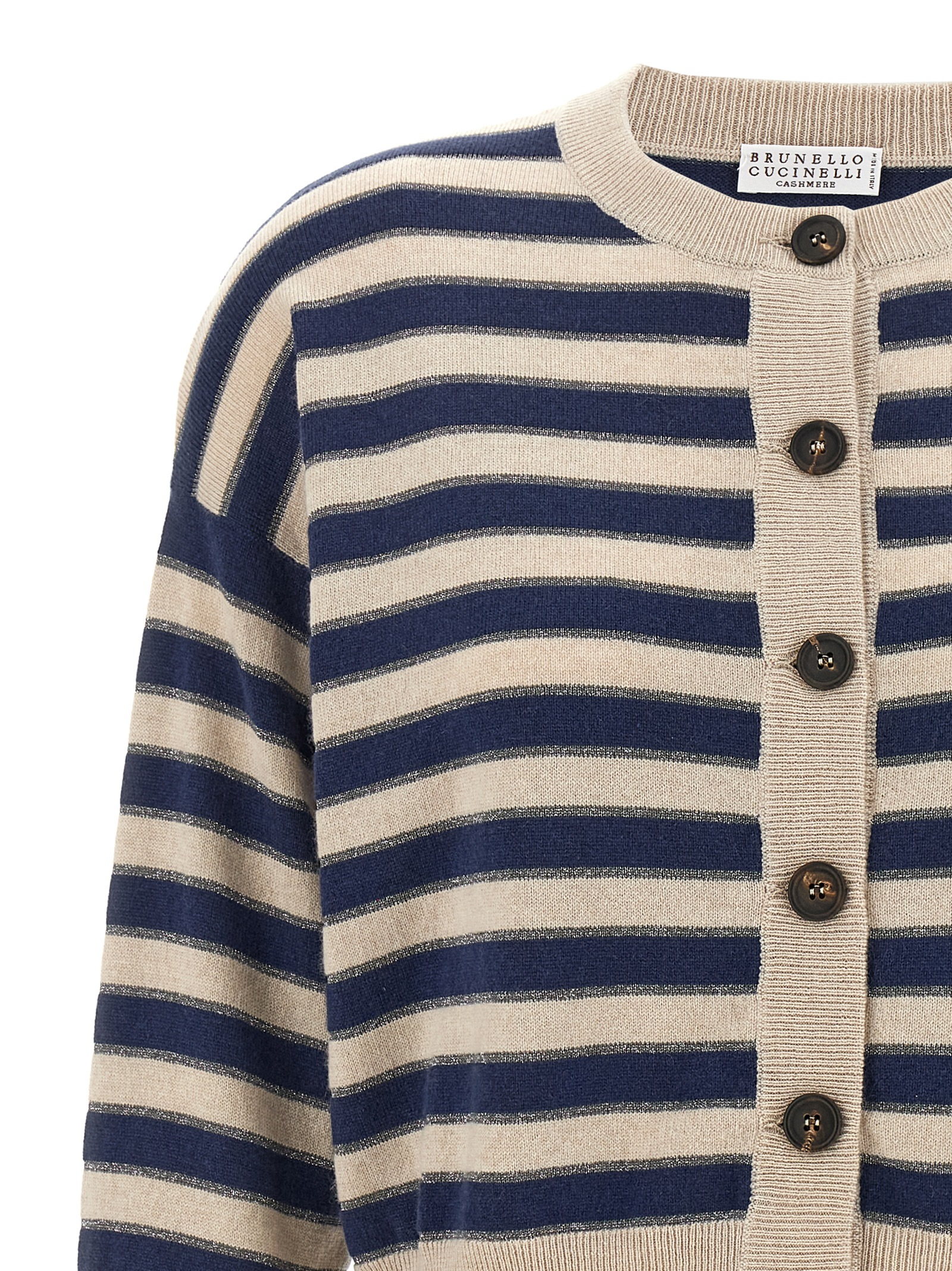 'Sparkling Stripes' cardigan - immagine 3
