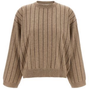 Sequin cashmere sweater