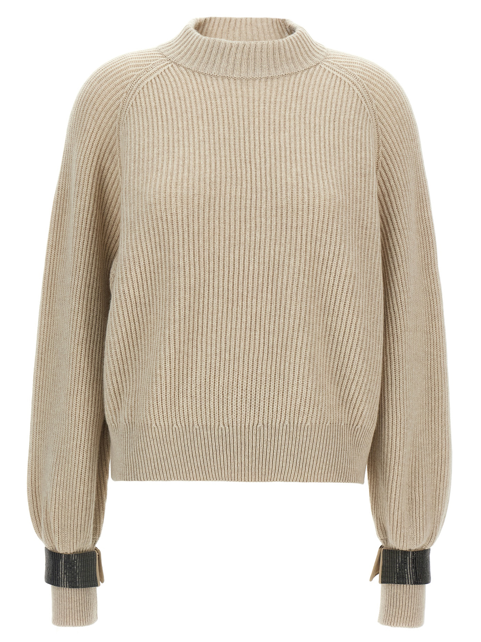 Monile cuffs sweater