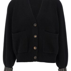 Monile cuff cardigan