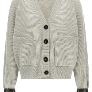 Monile cuff cardigan