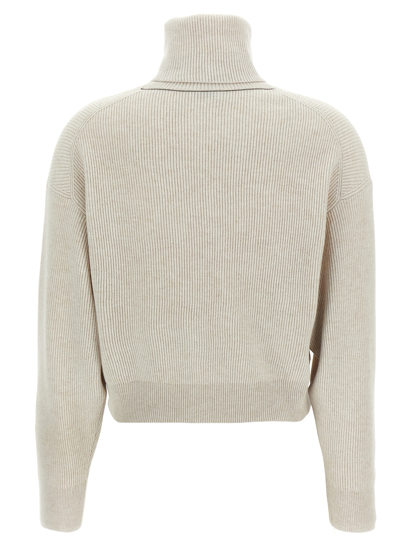 Ribbed turtleneck sweater - immagine 2