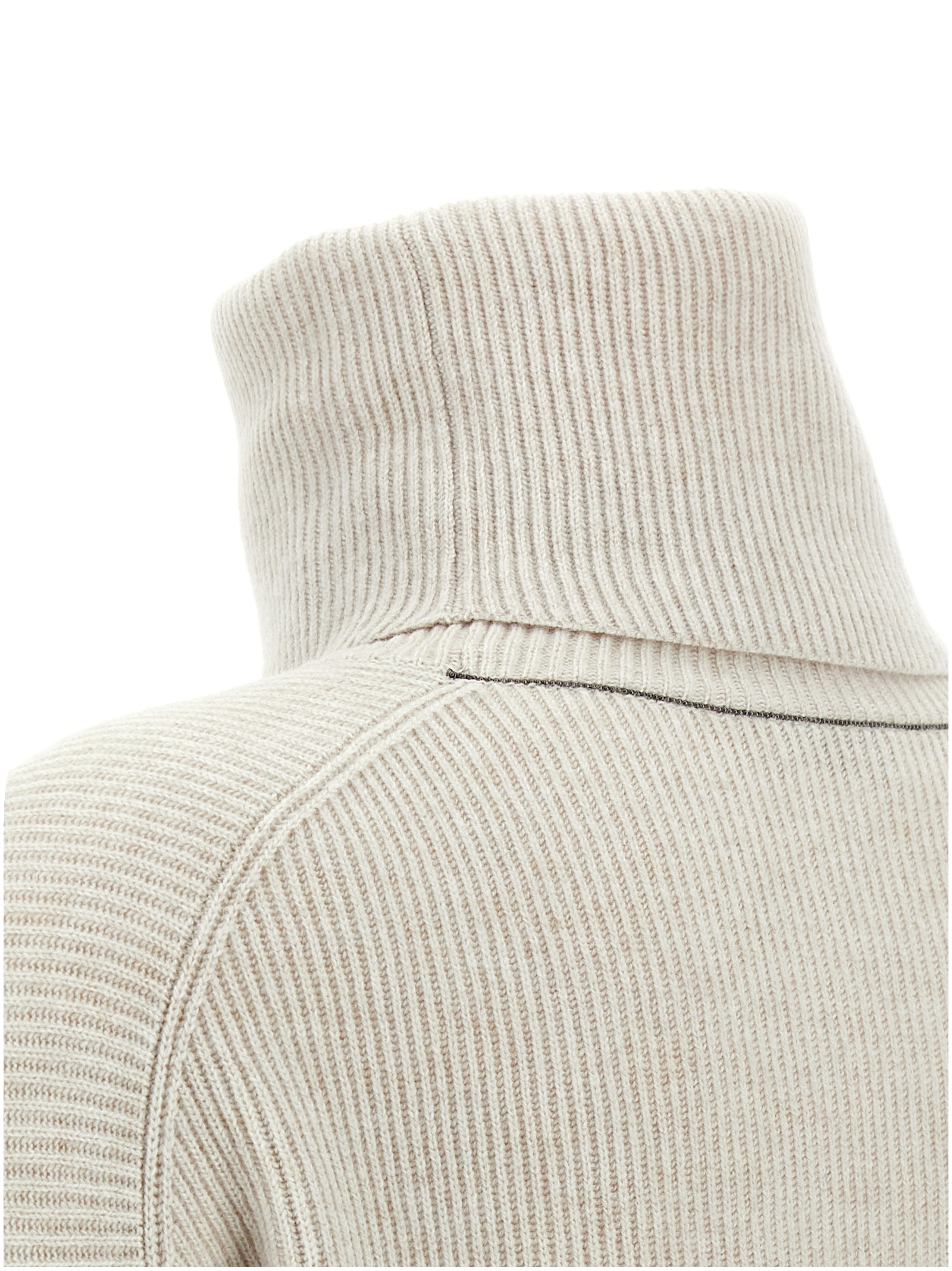 Ribbed turtleneck sweater - immagine 4