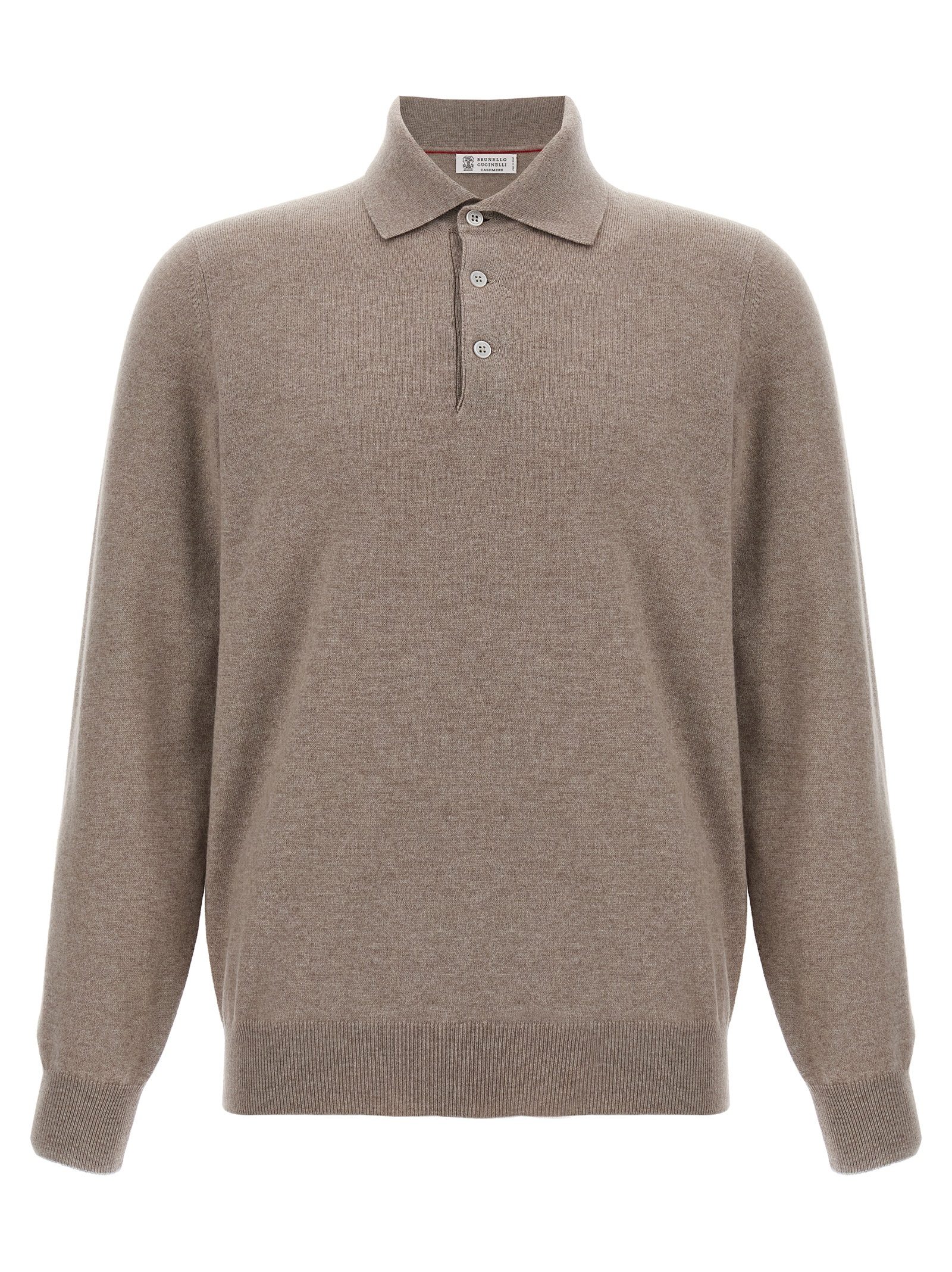 Cashmere polo shirt