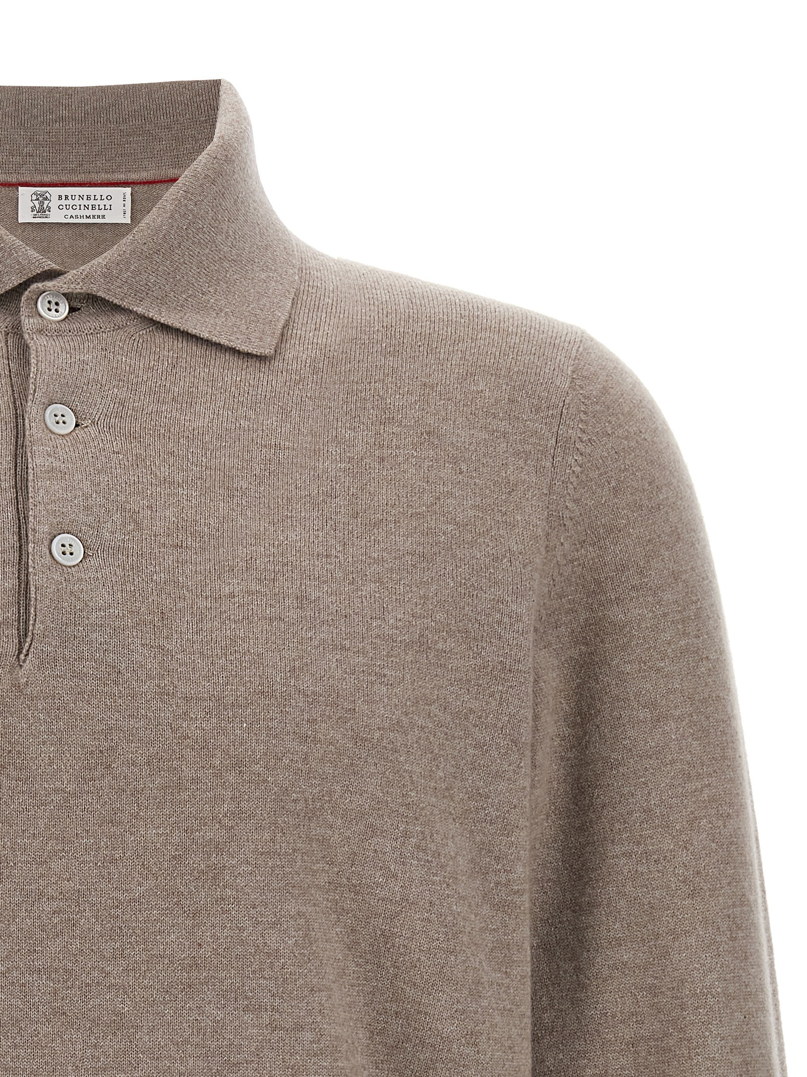 Cashmere polo shirt - immagine 3