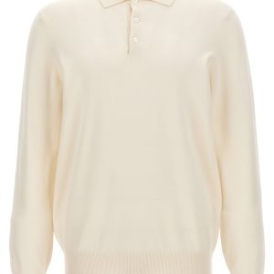Cashmere polo shirt