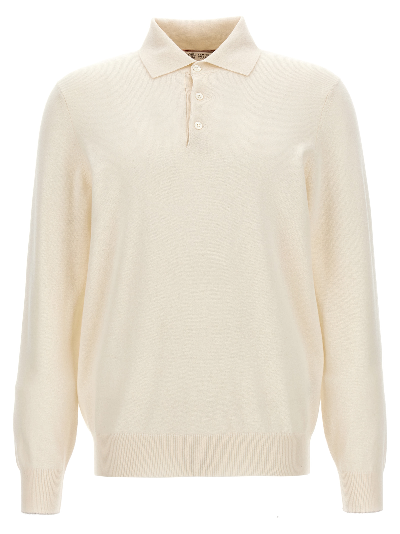 Cashmere polo shirt