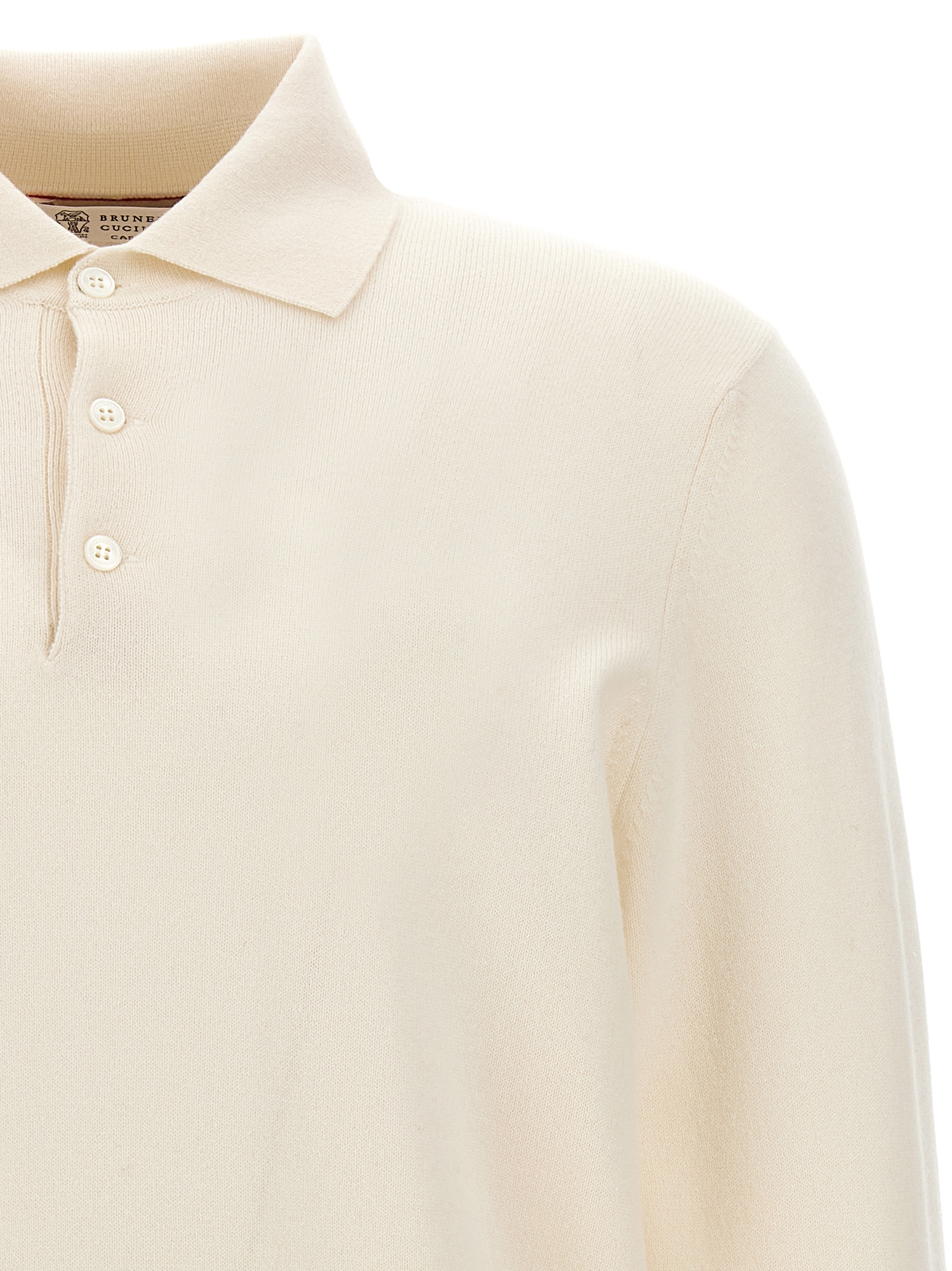 Cashmere polo shirt - immagine 3