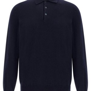 Cashmere polo shirt