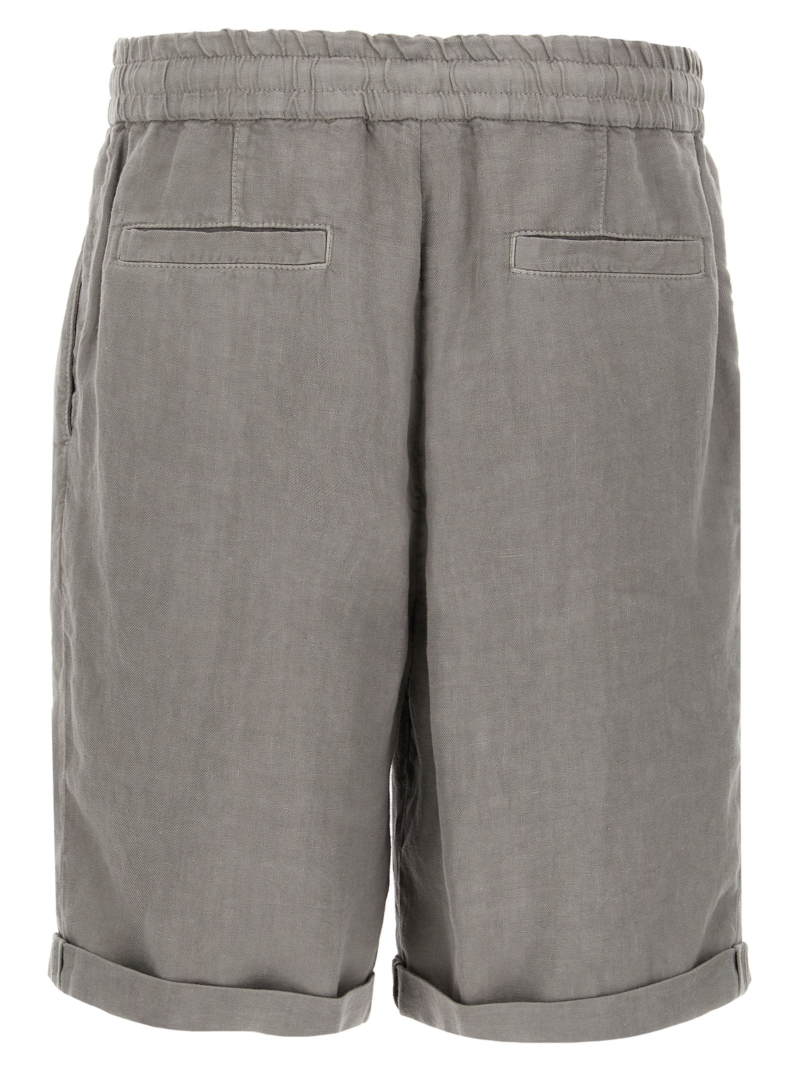 Linen bermuda shorts - immagine 2