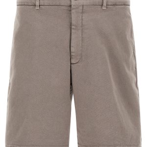 Denim bermuda shorts