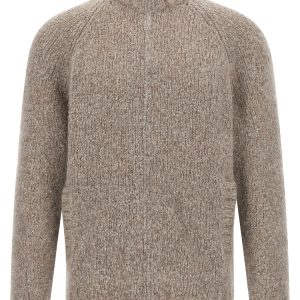 Alpaca wool cardigan