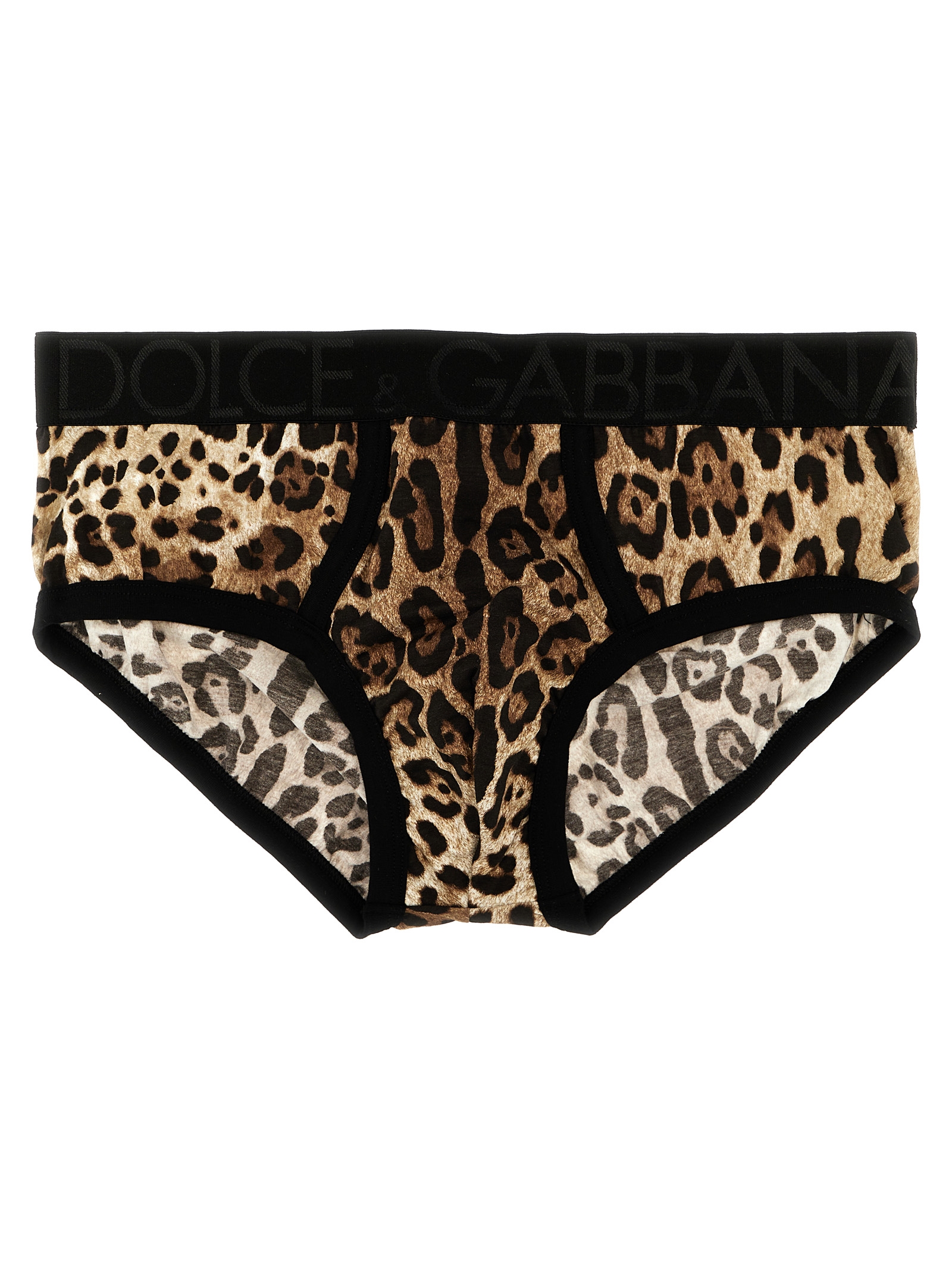 Animal print brief