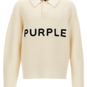 Logo embroidery sweater