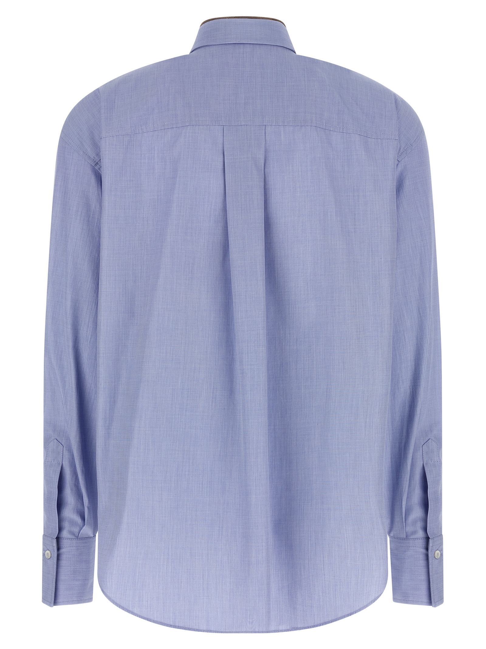 'Shiny Collar Detail' shirt - immagine 2