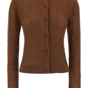 Sequin crochet cardigan