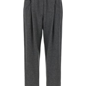 Wool and cashmere pants