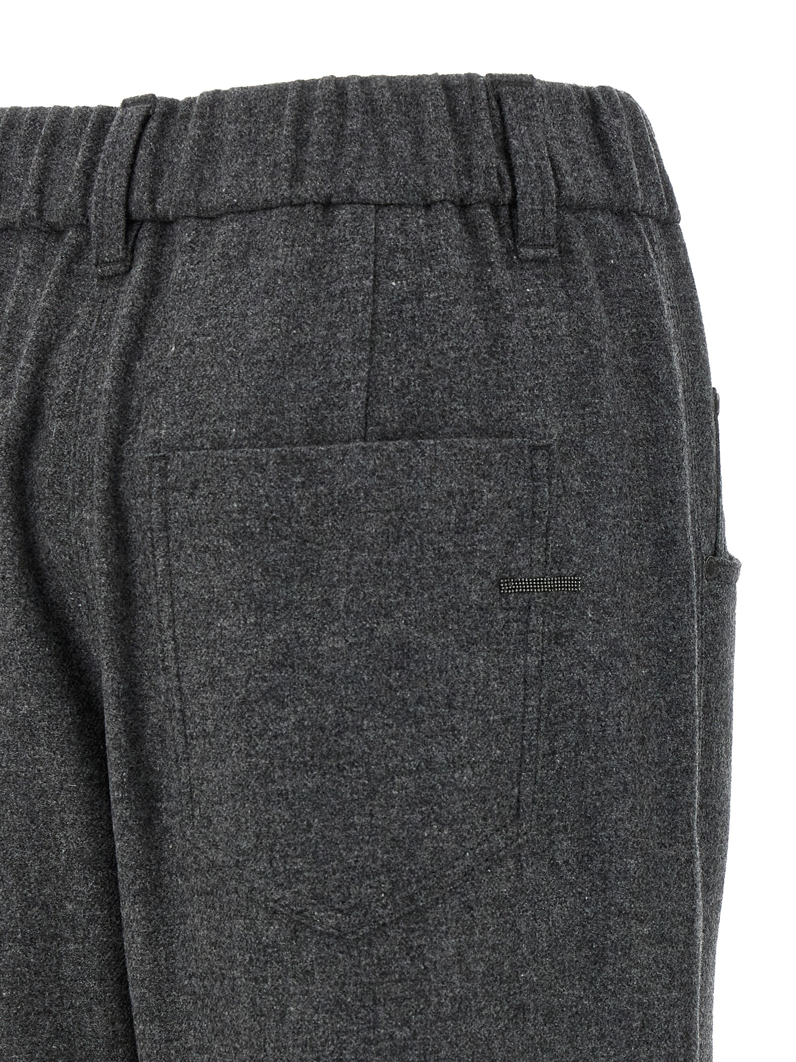 Wool and cashmere pants - immagine 4