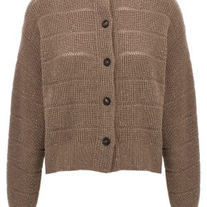 'Rustic Dazzling Net' cardigan