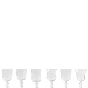 Set 6 Calici Assorted shapes