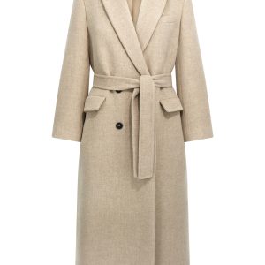 Double-breasted coat