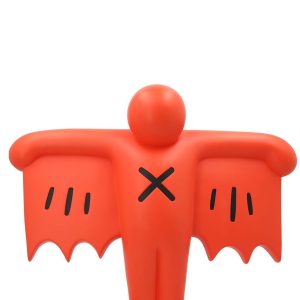 'Slying Devil' Statue by Keith Haring