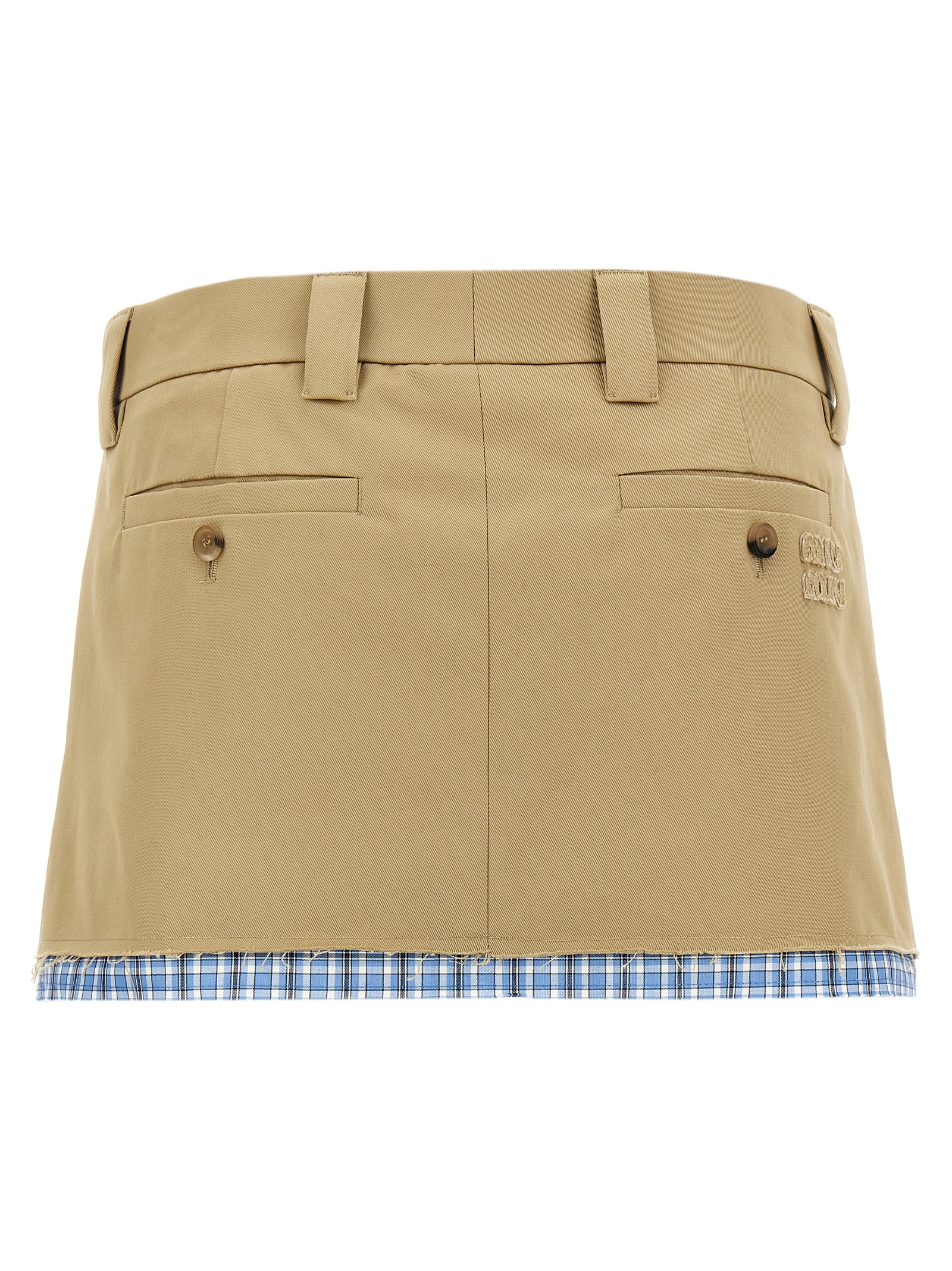 Layered mini skirt - immagine 2