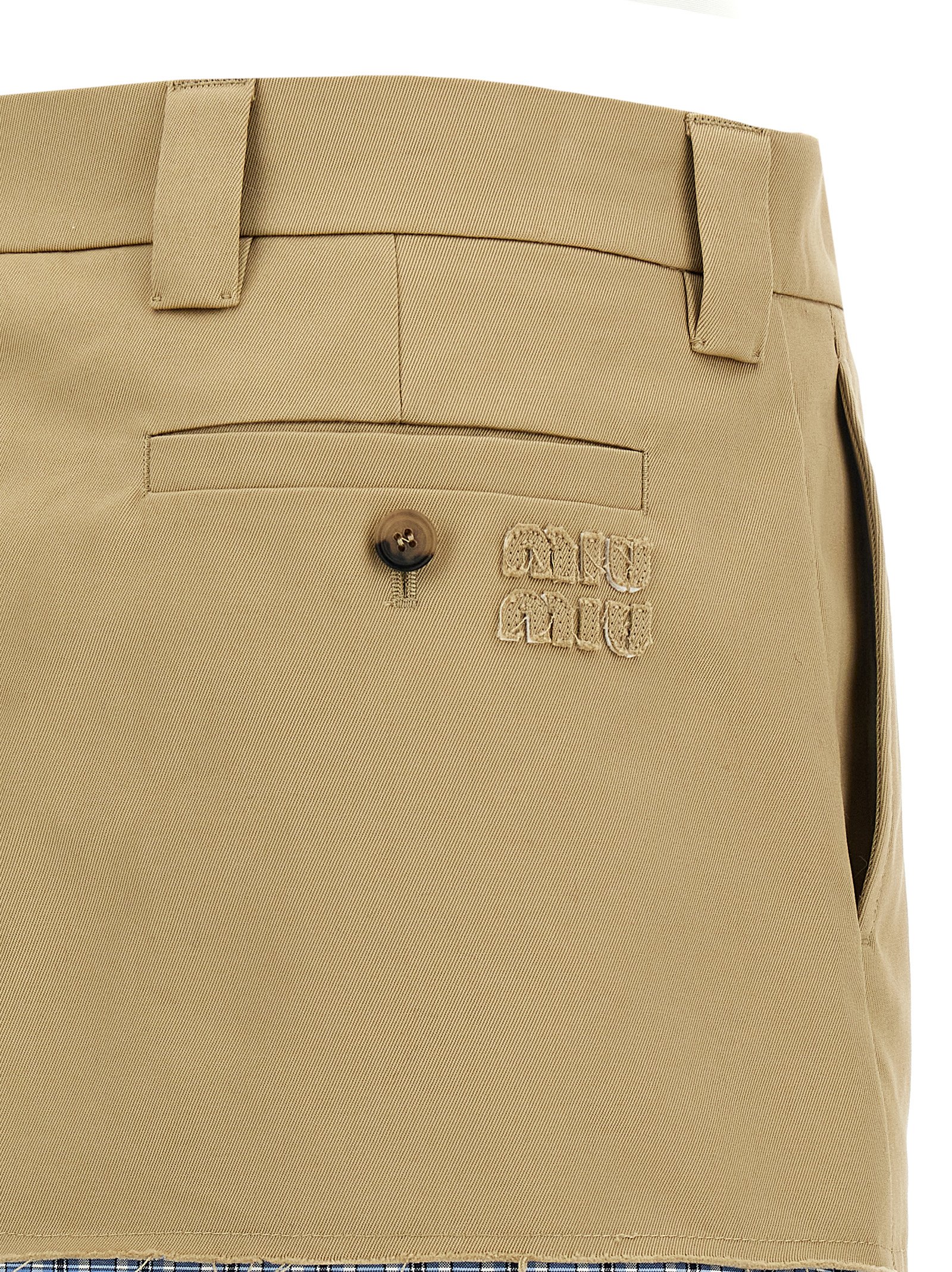 Layered mini skirt - immagine 4