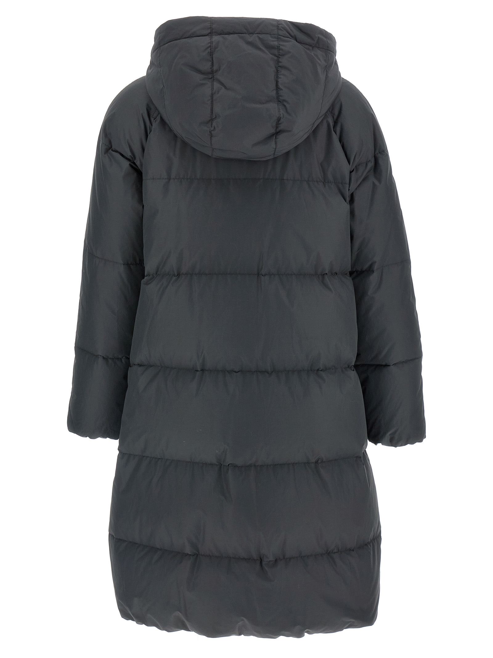 'Shiny Zipper Pull' down jacket - immagine 3