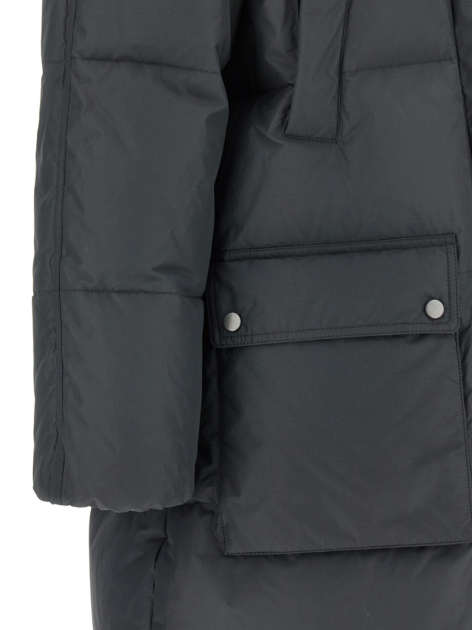 'Shiny Zipper Pull' down jacket - immagine 5